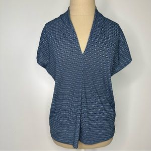 H&M V-neck work blouse size small